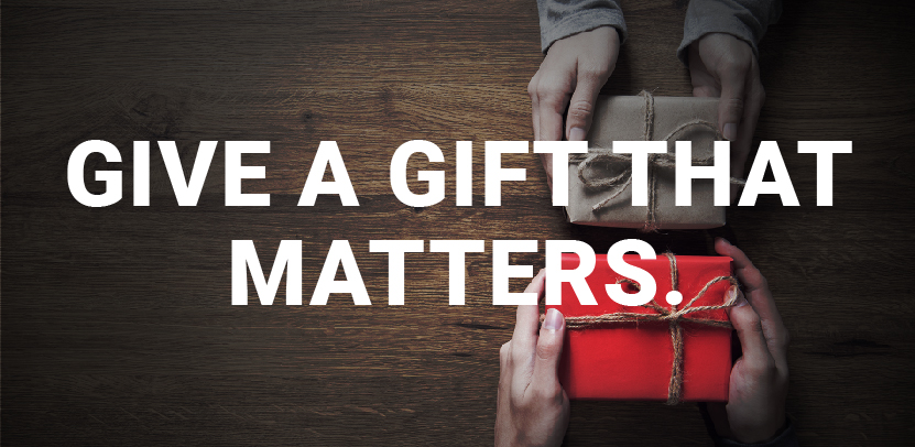 Give a gift that matters