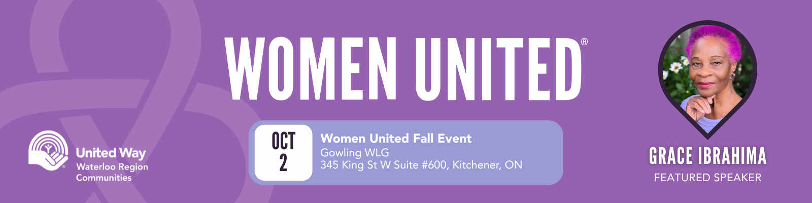 2025 Woment United Fall Registration Header