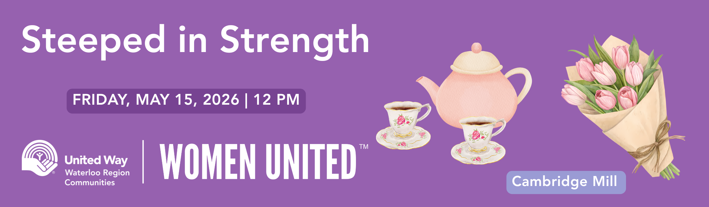 2026 Women United High Tea Eblast Header